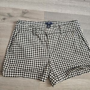Gap women's shorts, the city shorts flaid size 2